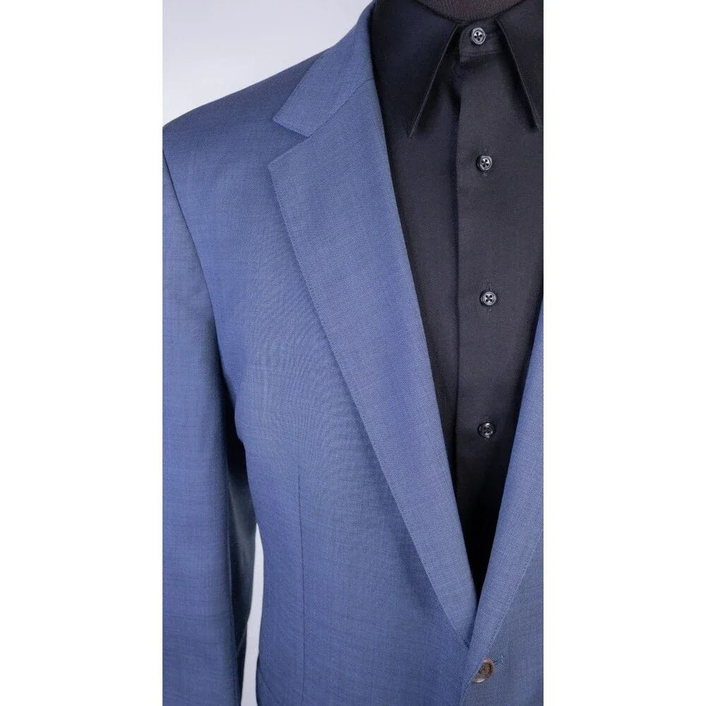 Bonobos Blazer TOLLEGNO Italian Wool Blazer Sport Coat Jacket Sz 46R Two-button